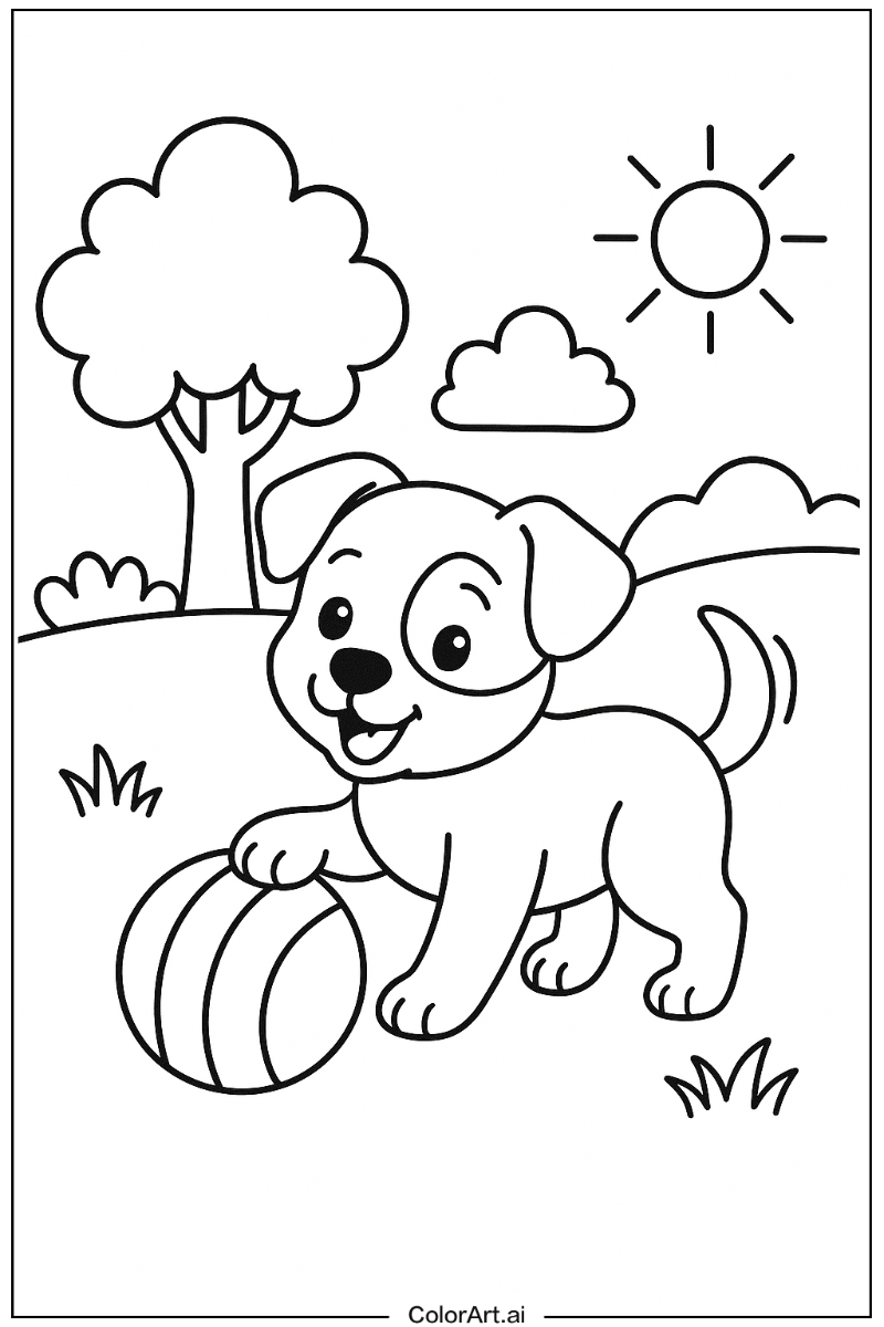 Animal Playing Outside 2