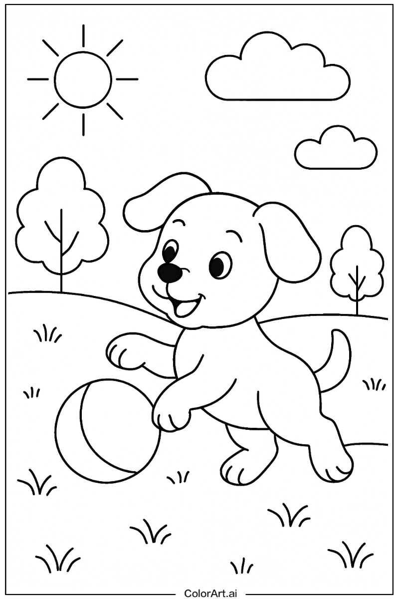 Animal Playing Outside 3