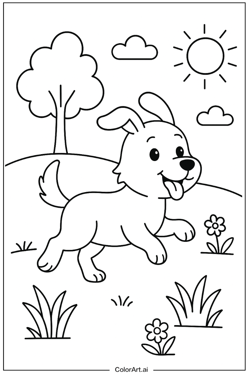 Animal Playing Outside 4