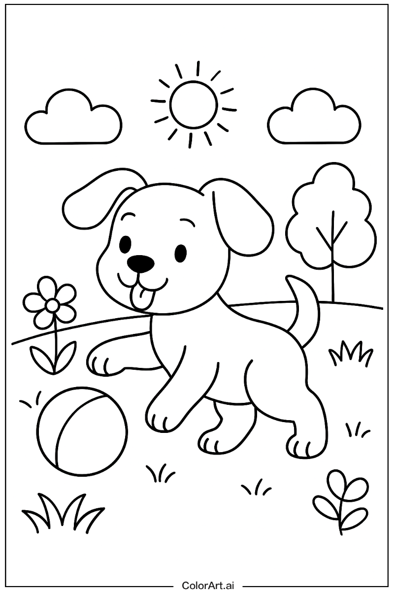 Animal Playing Outside 5