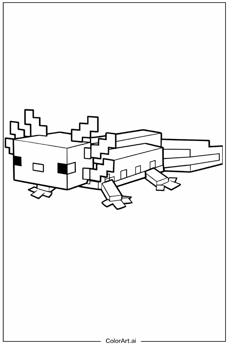 Minecraft axolotl Axolotl 2