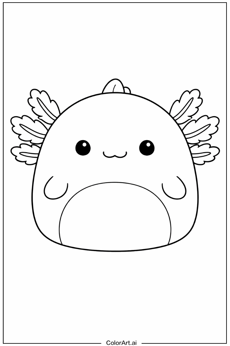 Axolotl squishmallow Axolotl 2