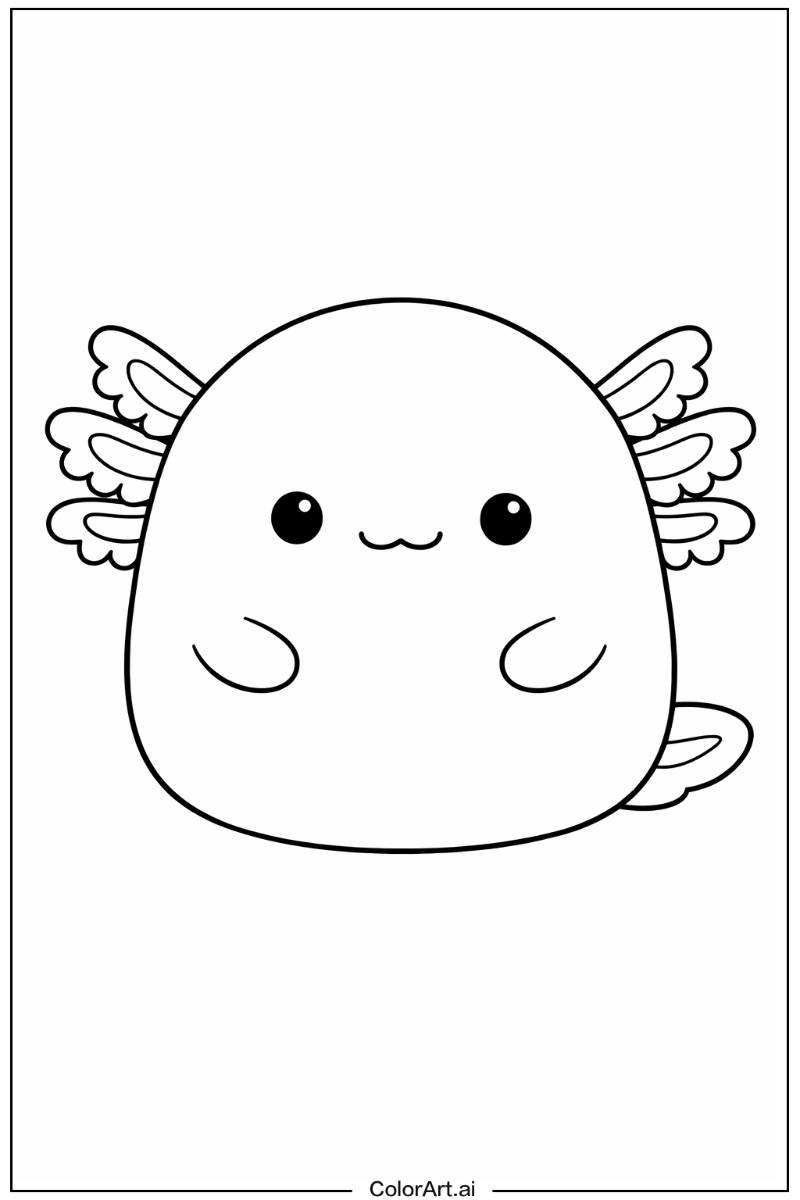 Axolotl cute squishmallows Axolotl 2