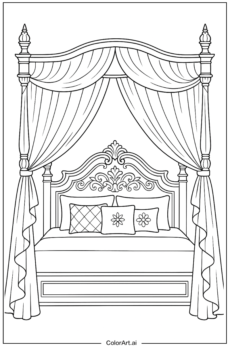 Enchanted Canopy Bed