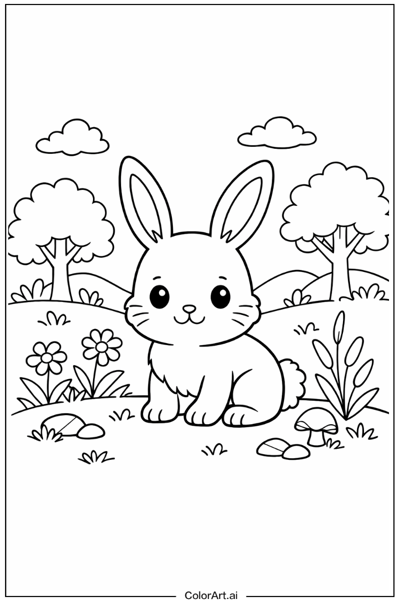 Bunny in Nature 3
