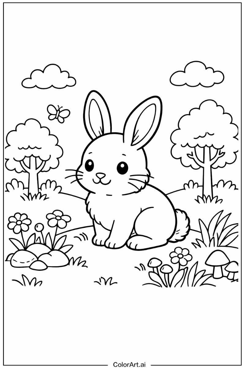 Bunny in Nature 6