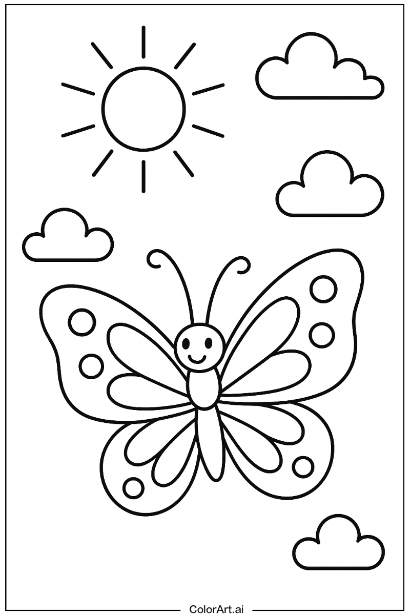 butterfly Under the Sun