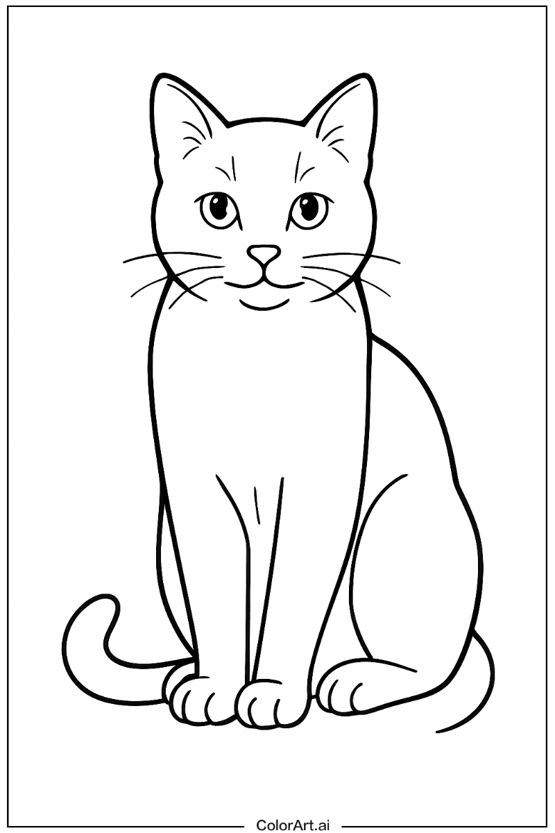 48 Free Cat Coloring Pages