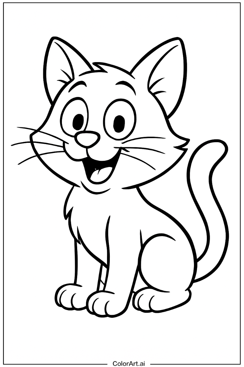 Cat Cartoon Fun 2