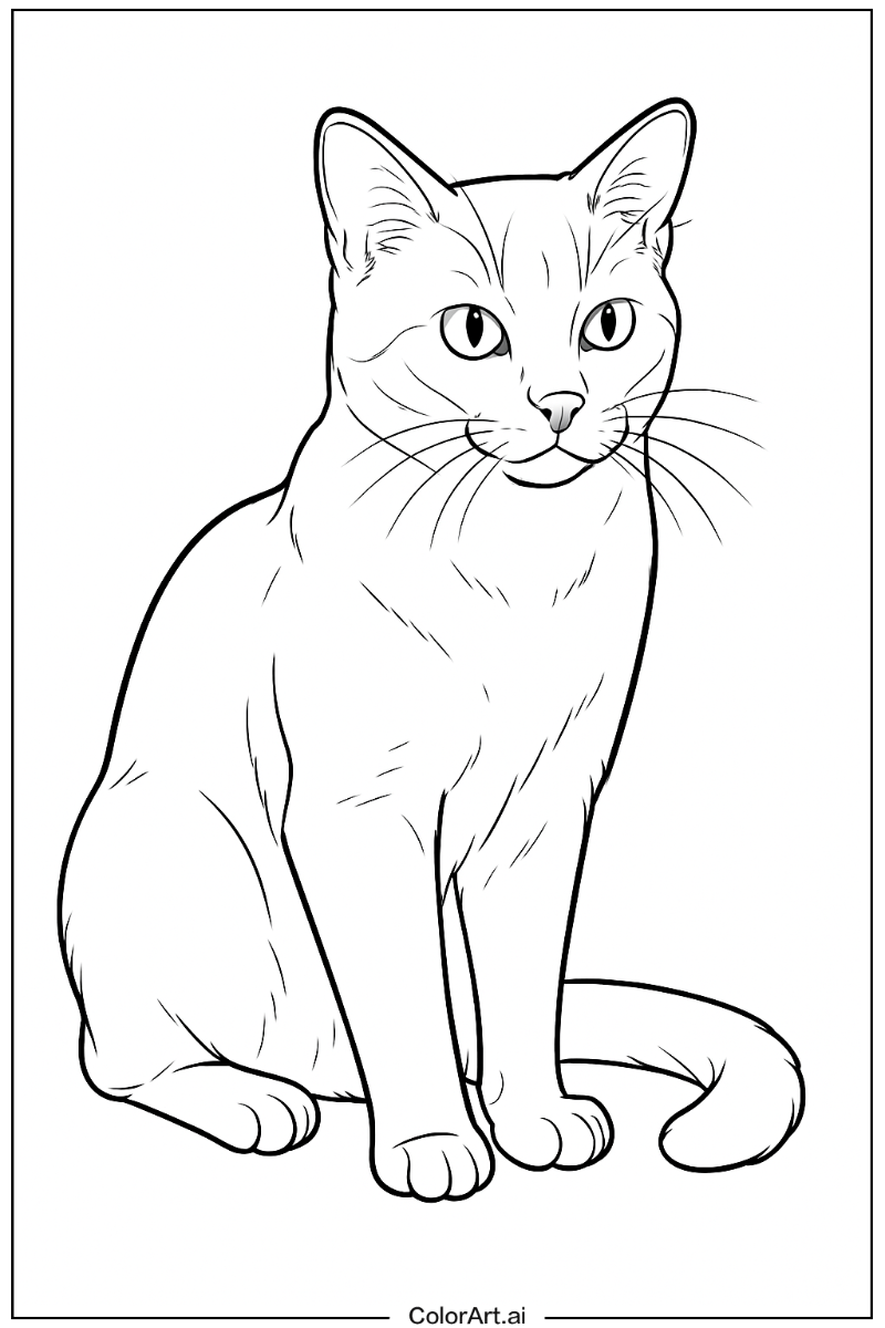 Cat Realistic Style 3