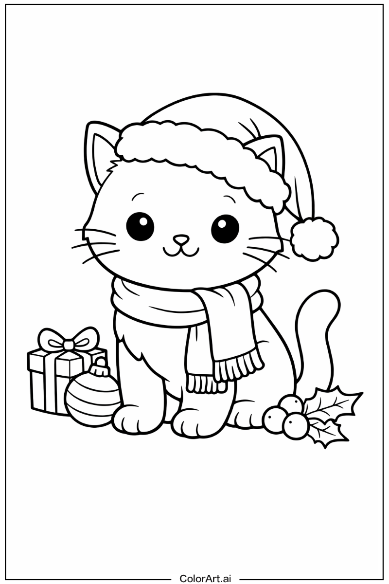 Christmas cat Cat 3
