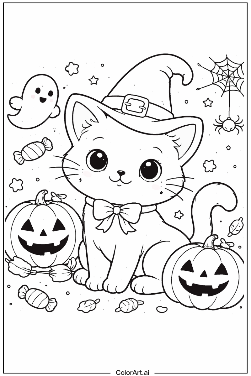 Halloween cat Cat 4