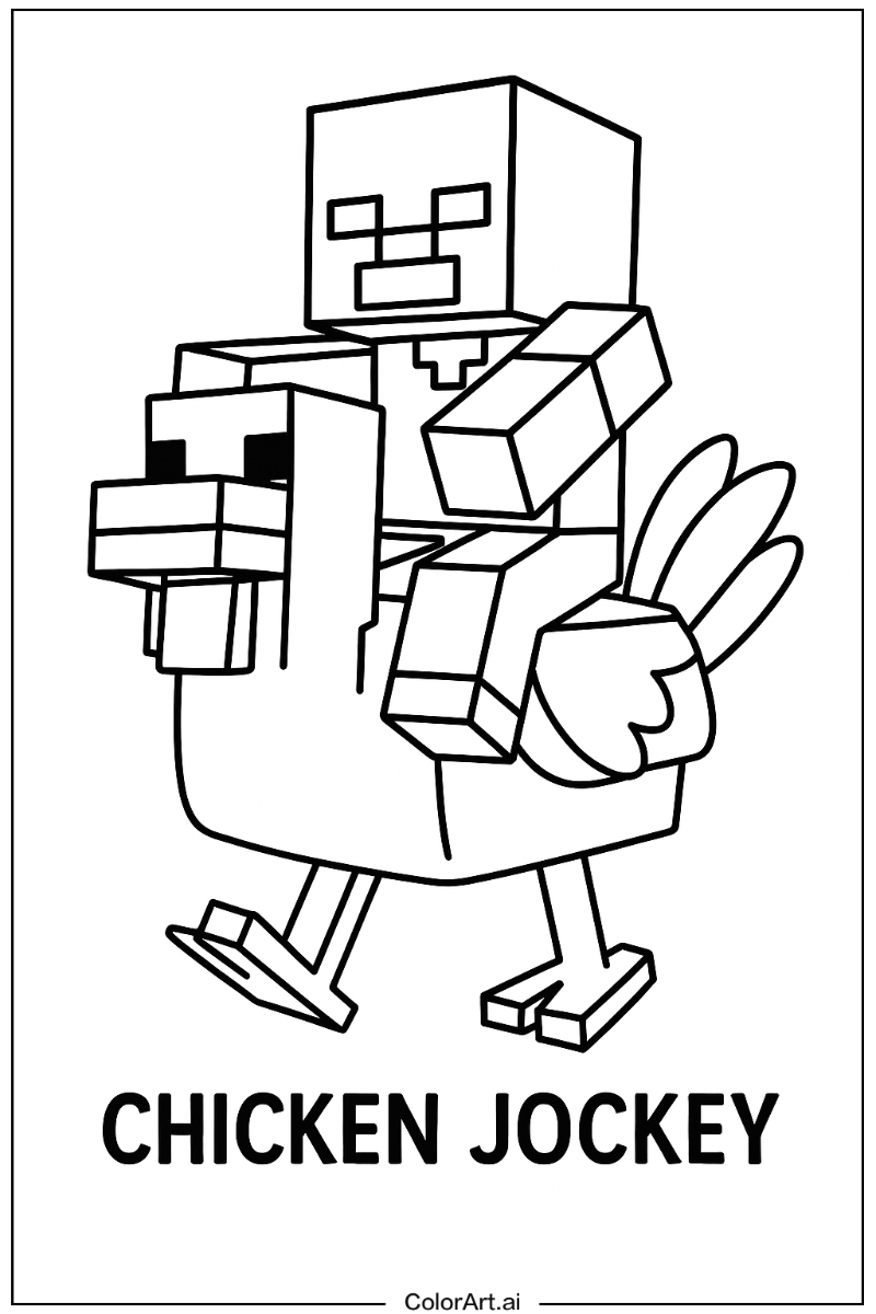 chicken jockey Classic Design 2