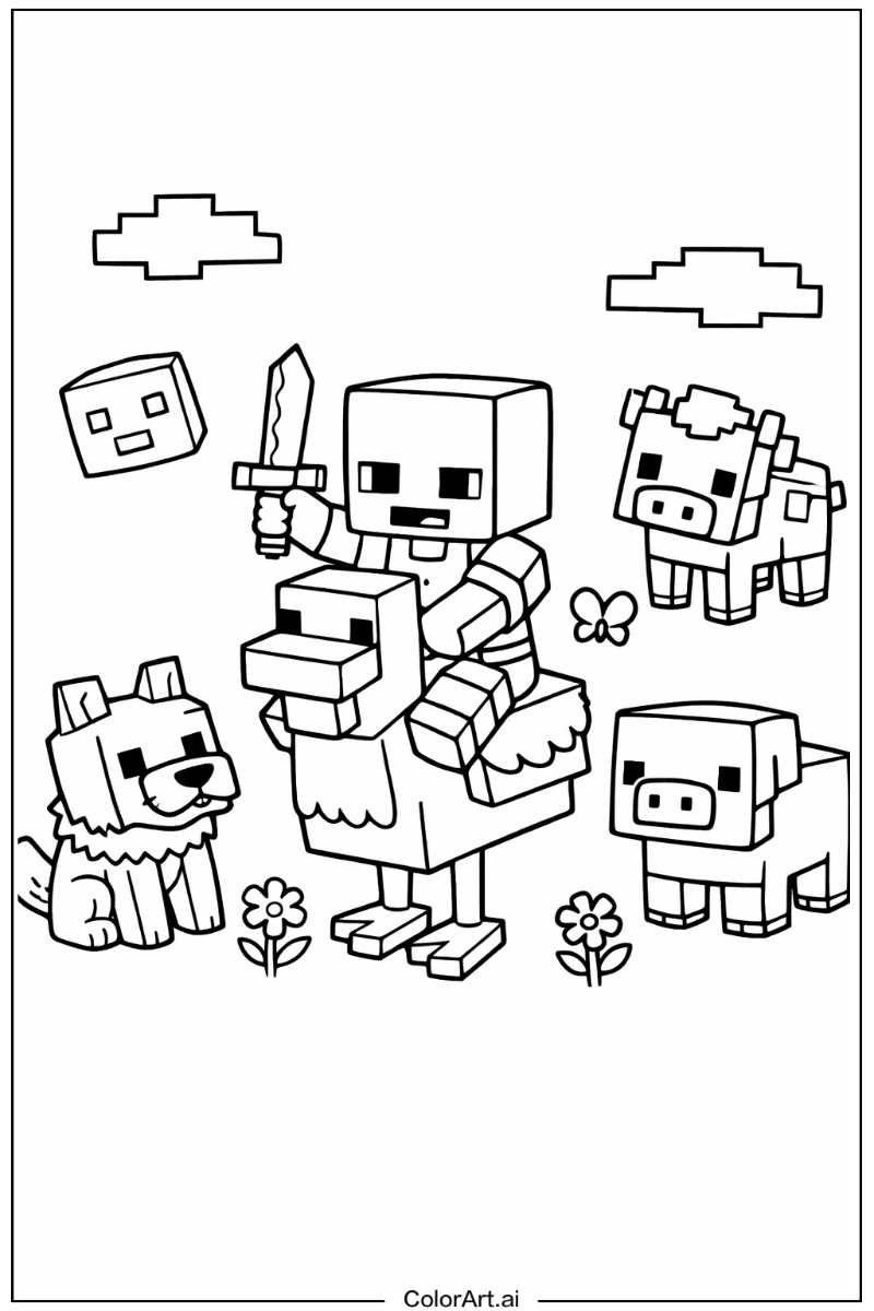 chicken jockey with Friends 2