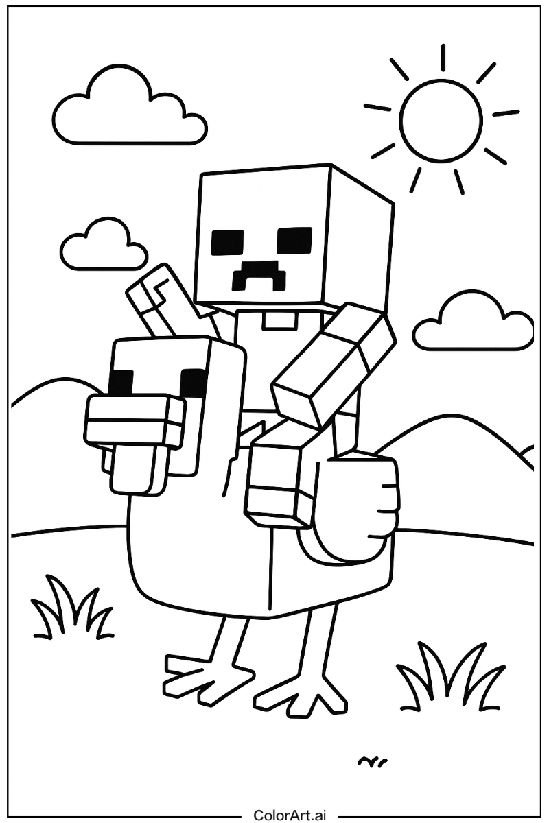 chicken jockey Scene Design 2