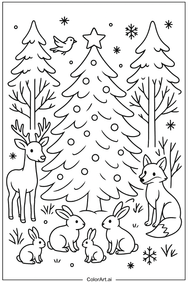 Winter Wildlife Christmas