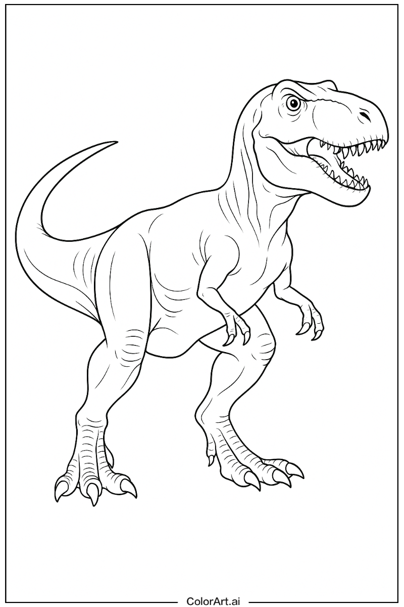 Dinosaur Realistic Style