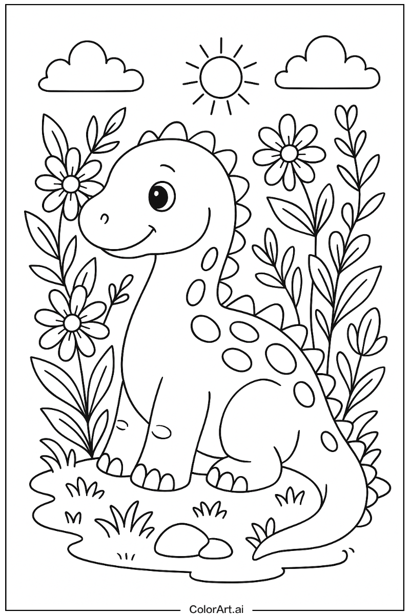 Dinosaur Nature Theme 3