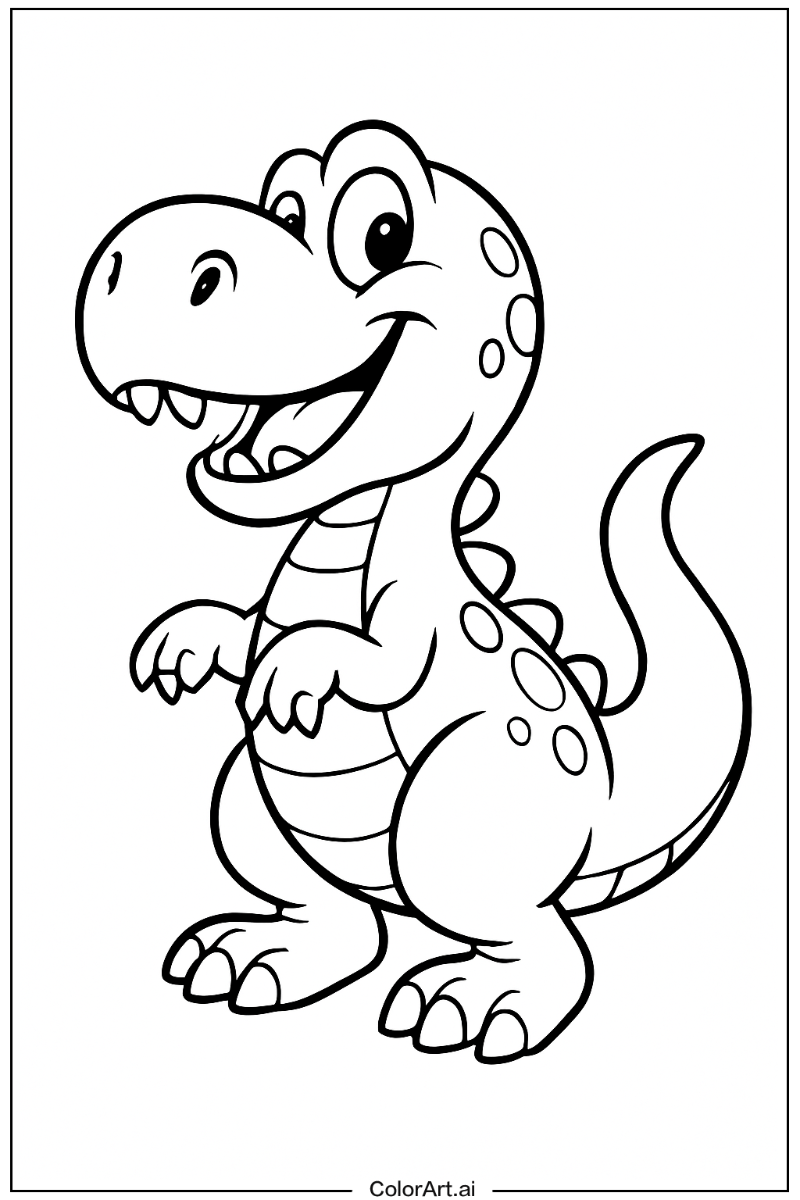 Dinosaur Cartoon Fun 4