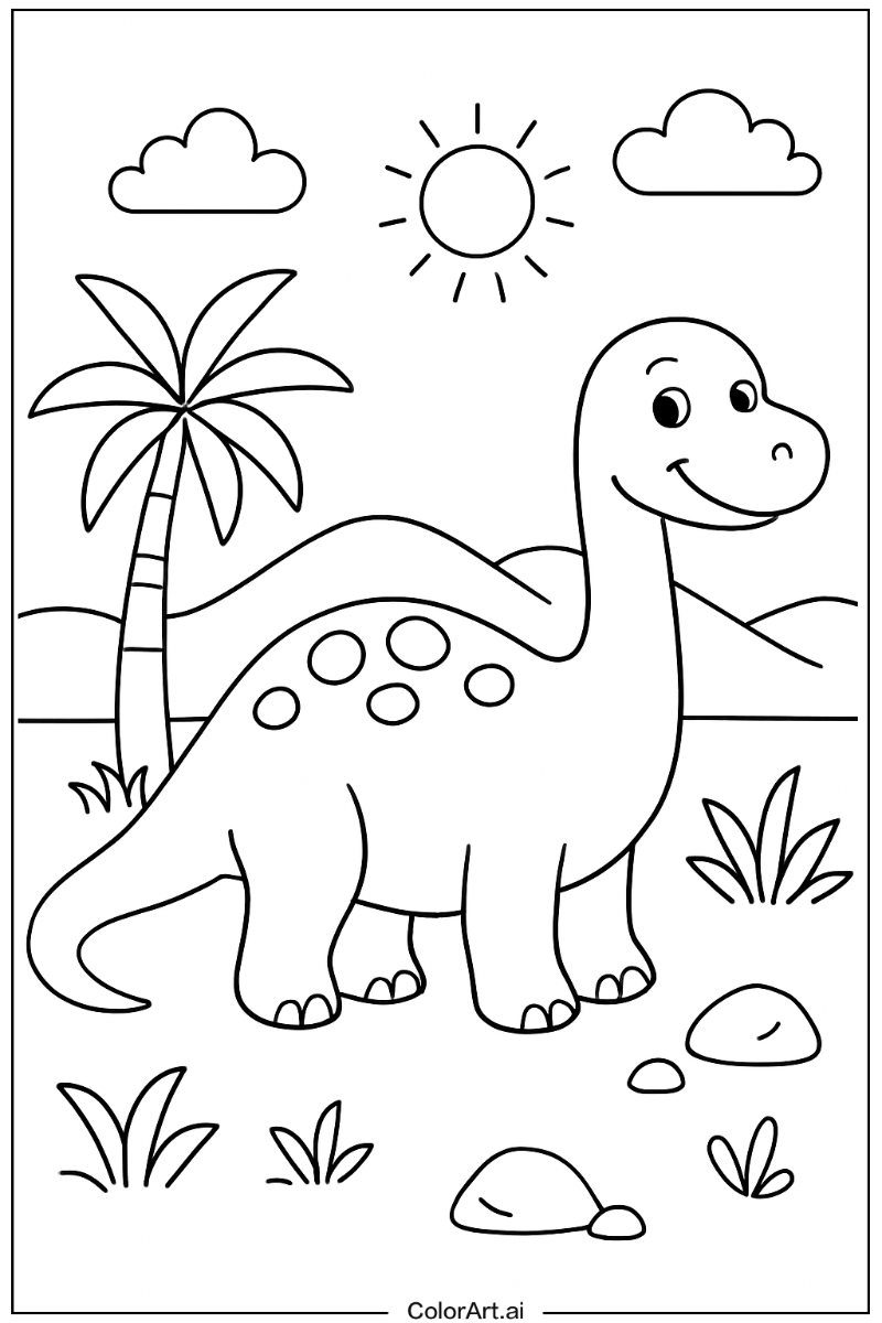 Dinosaur Scene Design 4