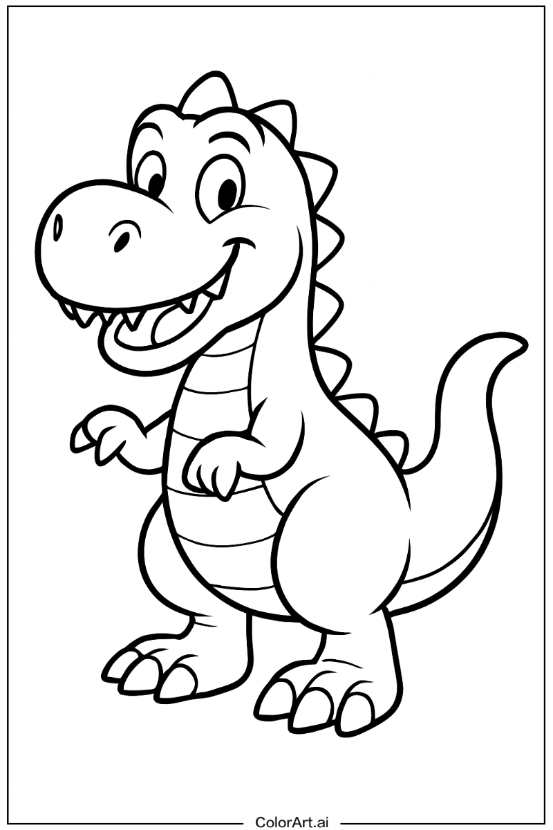 Dinosaur Cartoon Fun