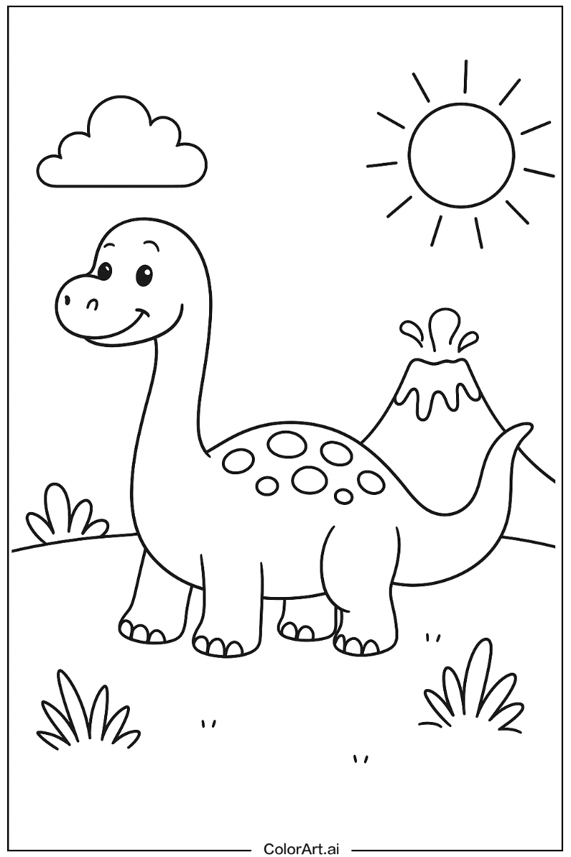 Dinosaur Scene Design
