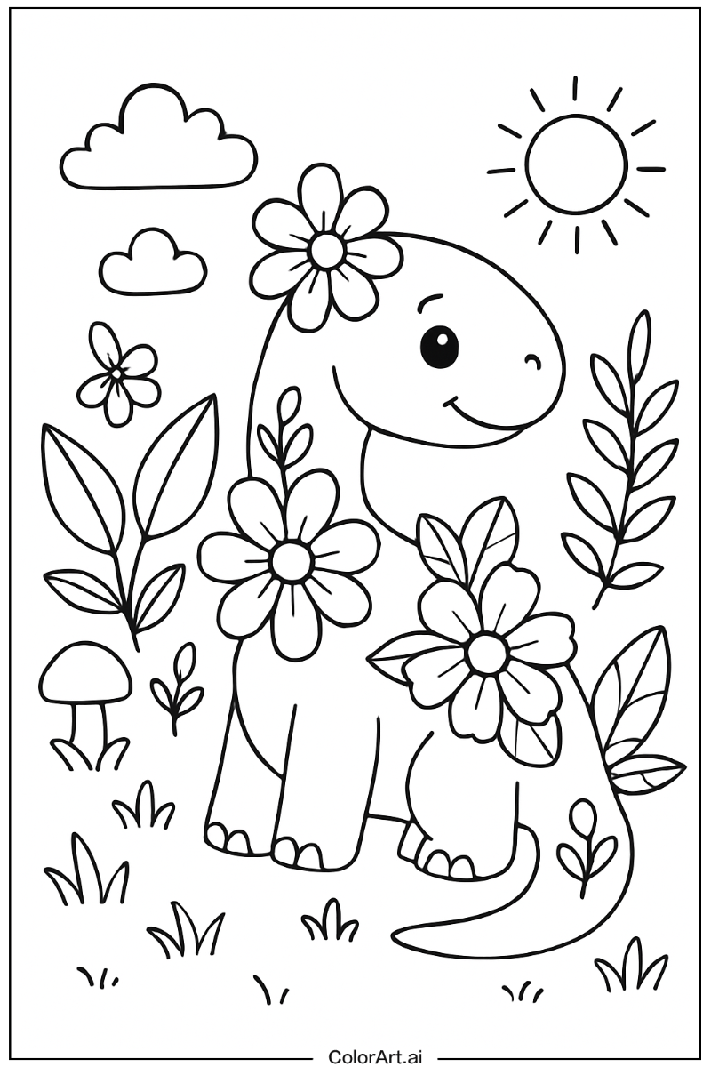 Dinosaur Nature Theme