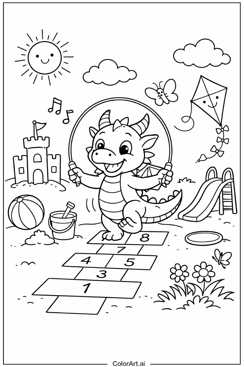 楽しいドラゴン