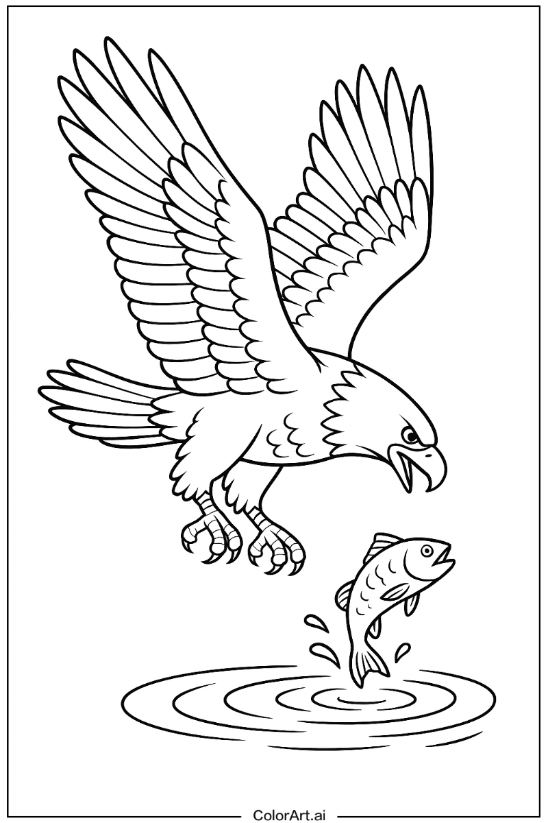 Eagle's Fishing Adventure