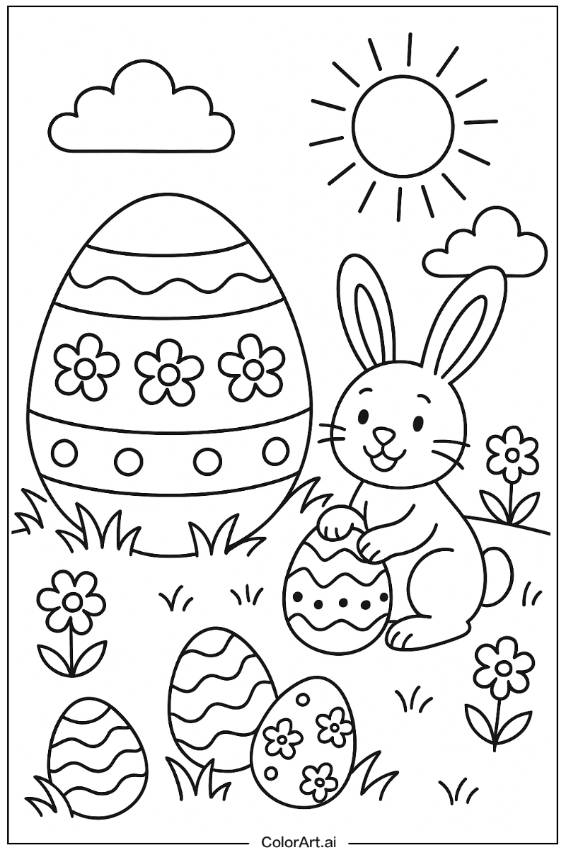 Easter Scene Design 2