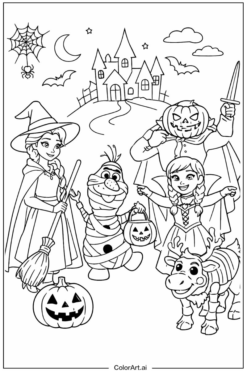 Frozen halloween Frozen 2