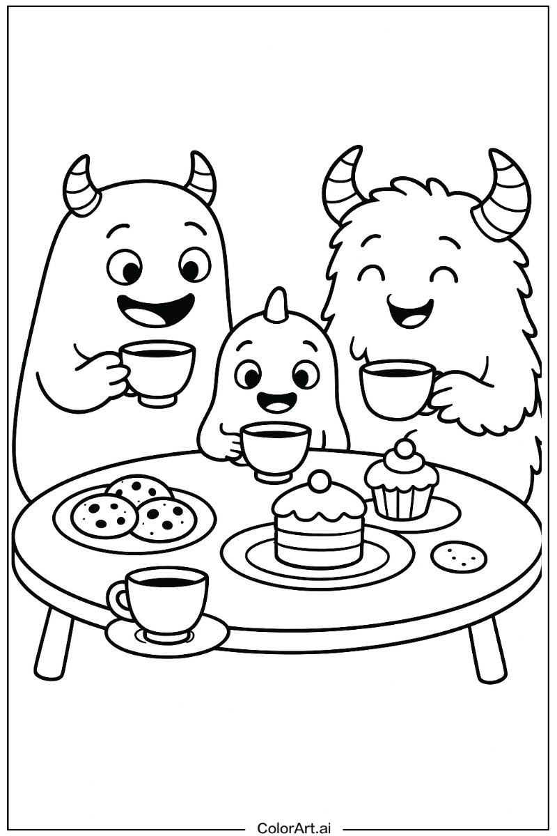 Monster Tea Party
