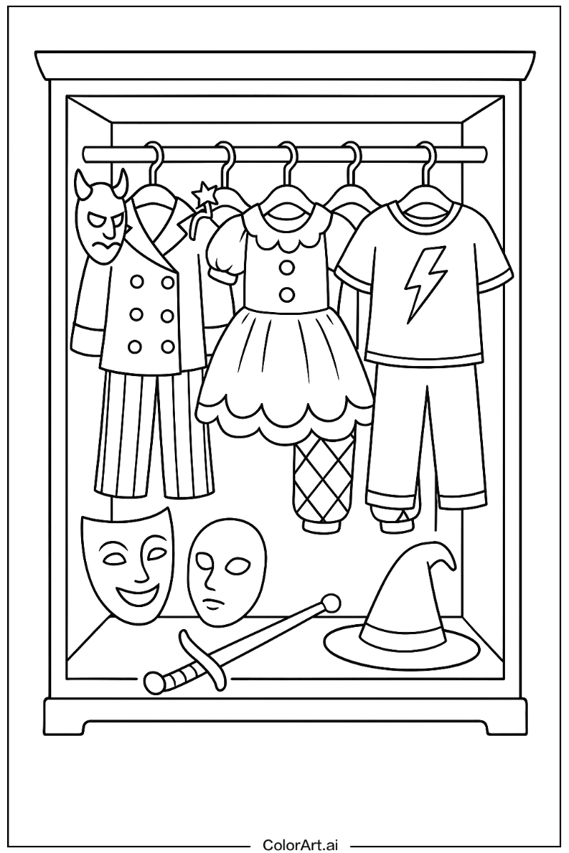 Costume Closet Chaos