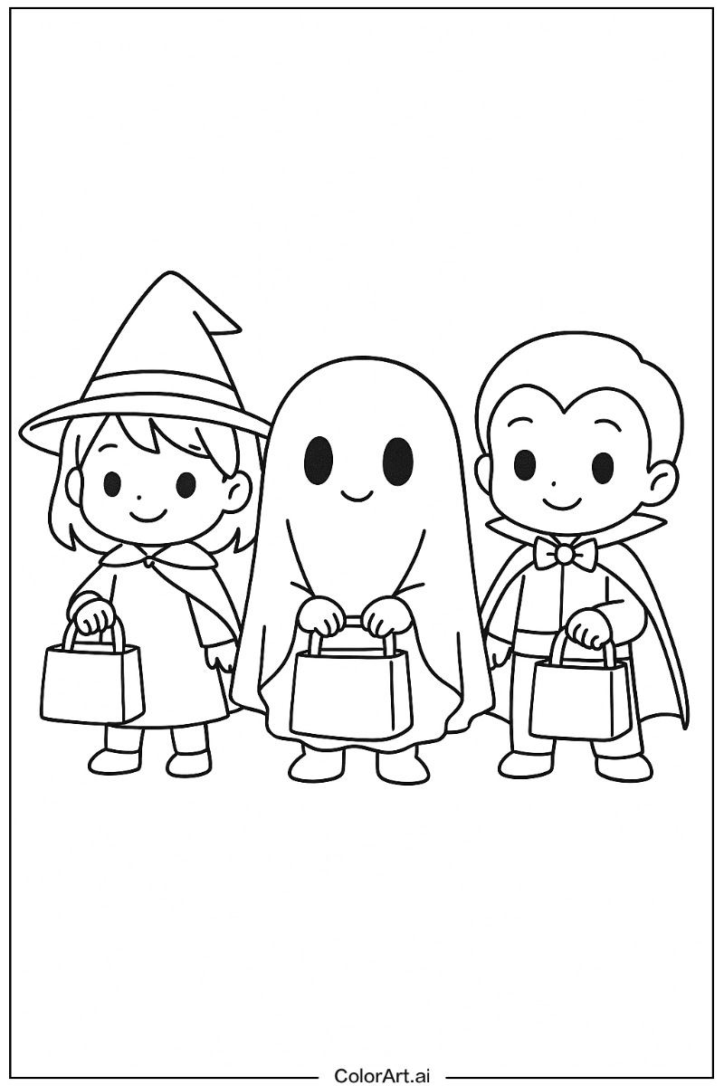 Trick-or-Treat Friends