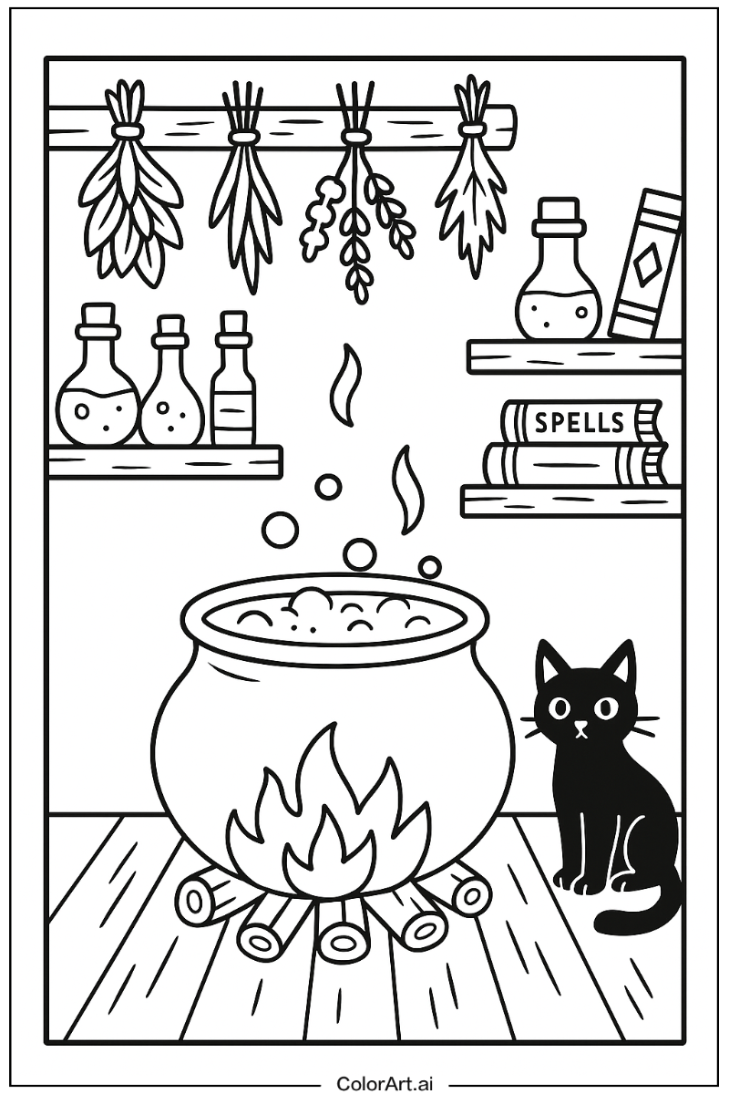 Witch's Kitchen Magic