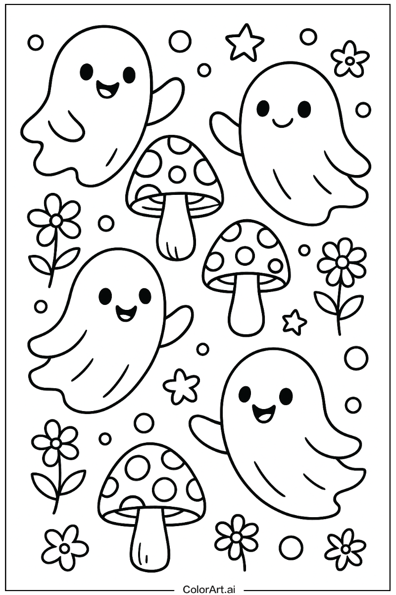 Friendly Ghost Garden