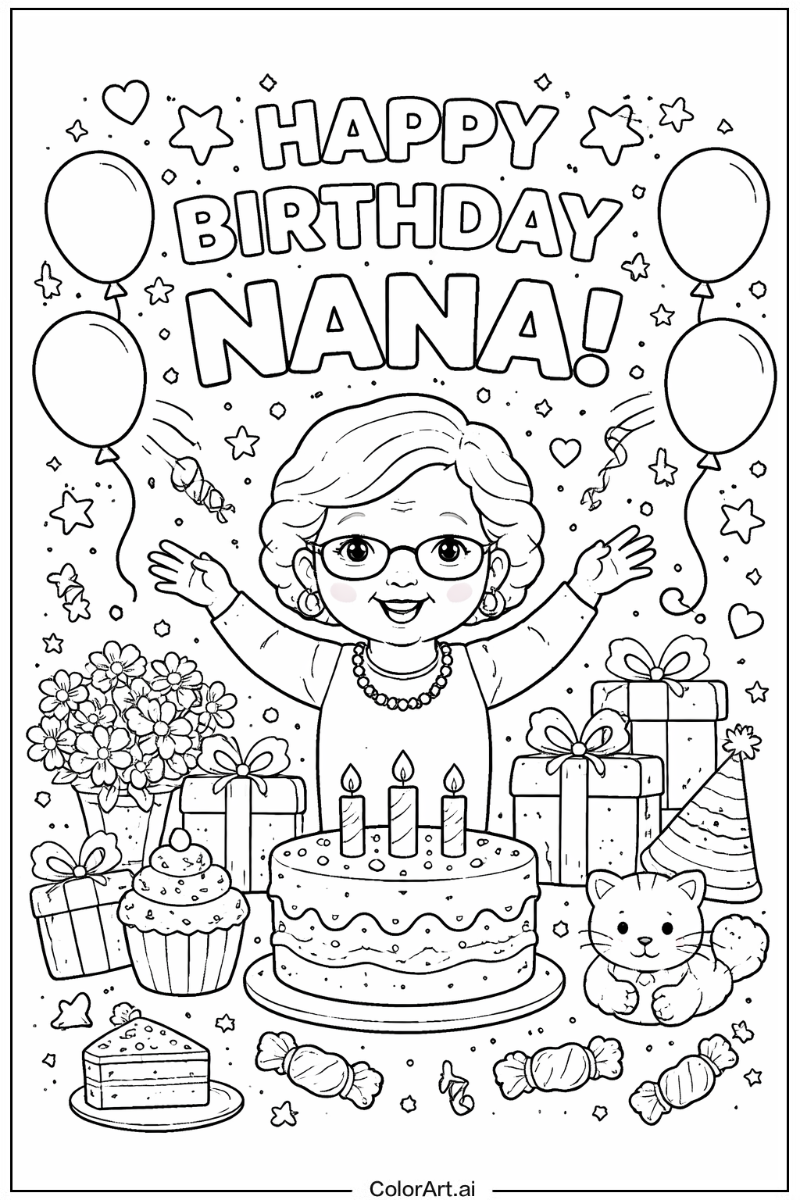 Nana Happy Birthday