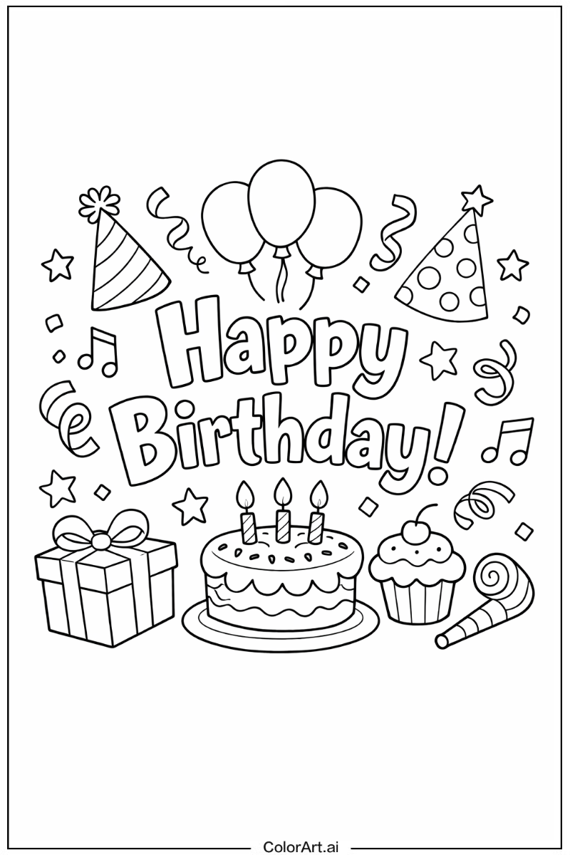 Card Happy Birthday 2