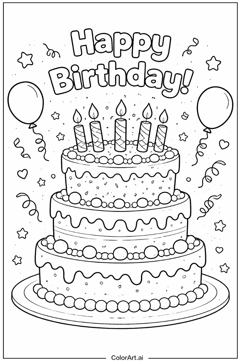 Cake Happy Birthday 2