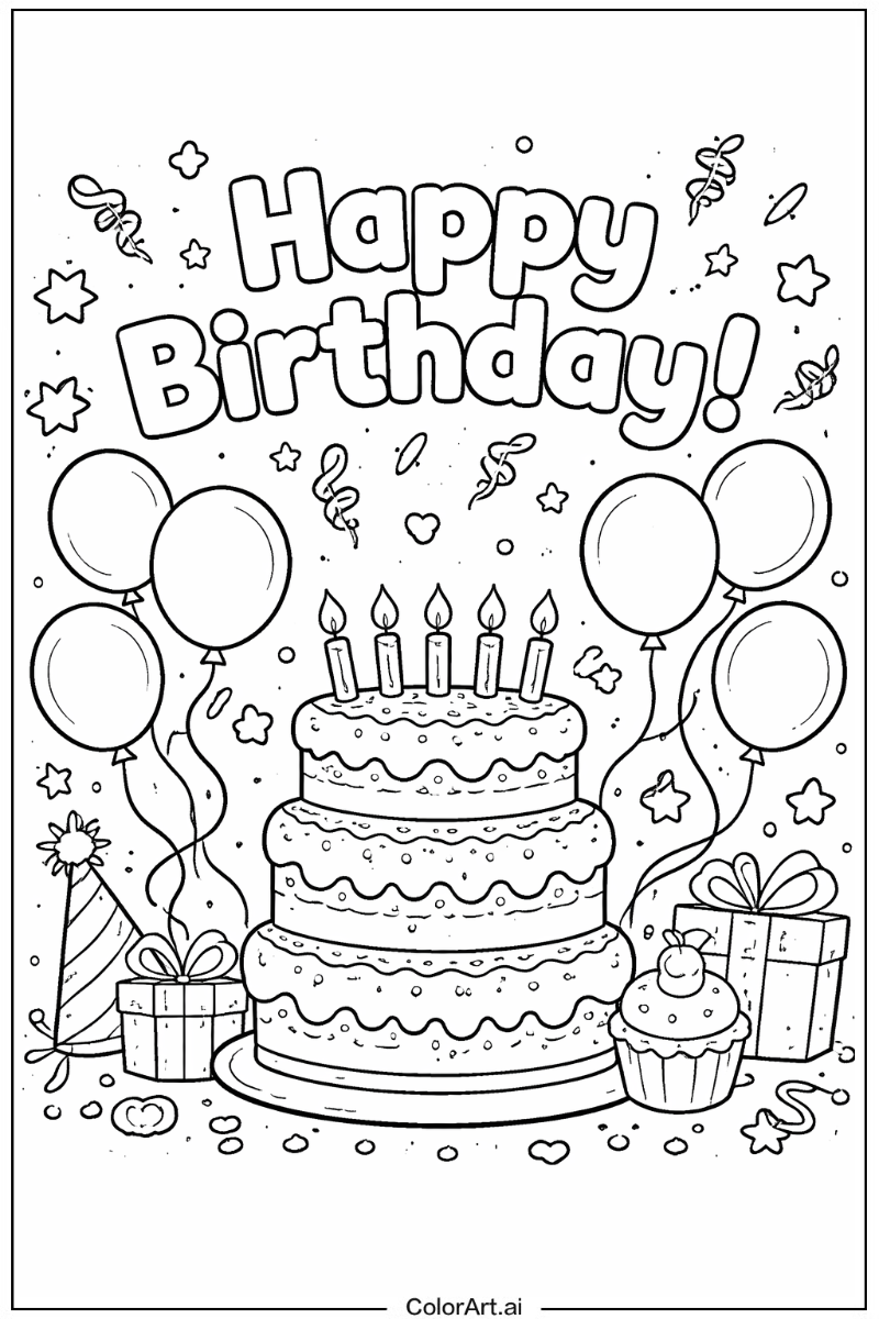 Print Happy Birthday