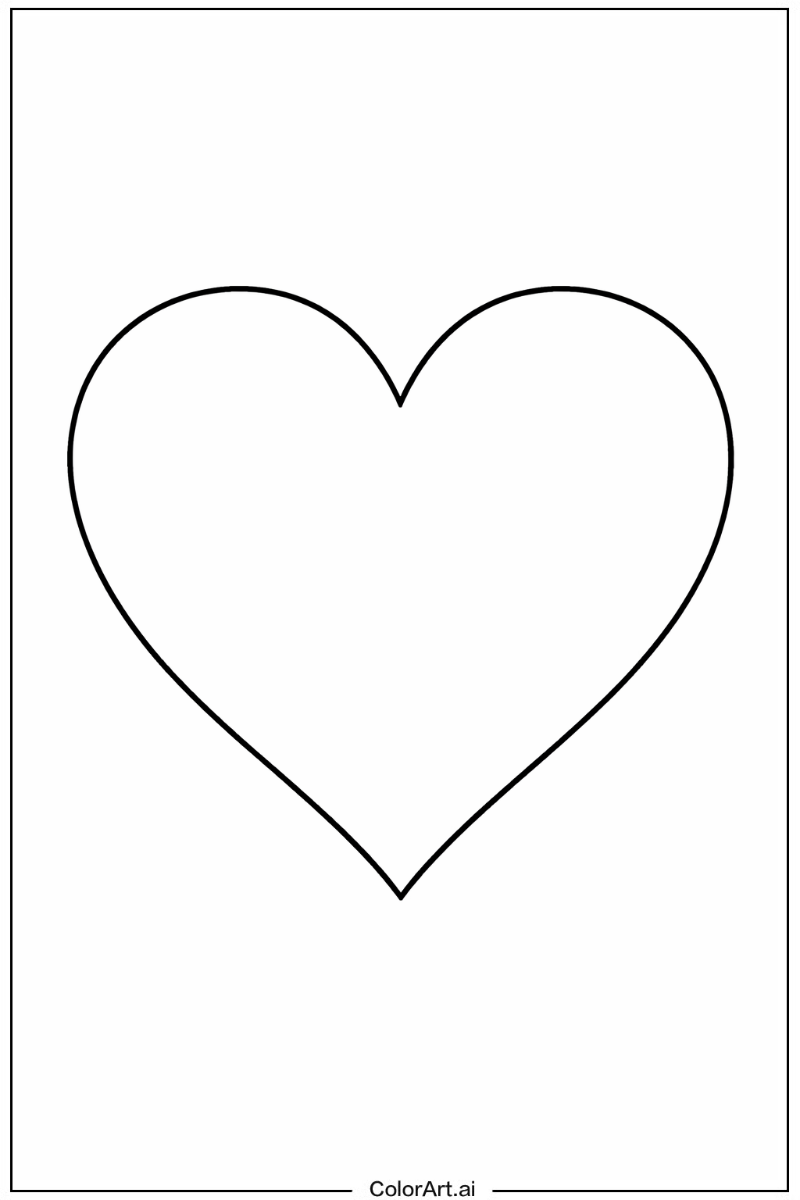 Printable Heart