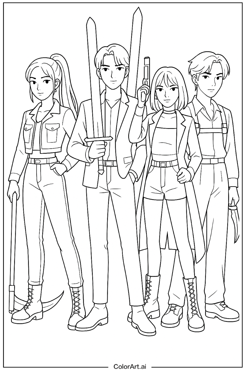 Kpop demon hunters Classic Design 3