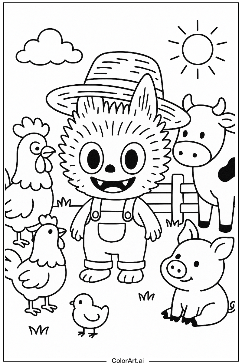 Labubu's Farm Friends