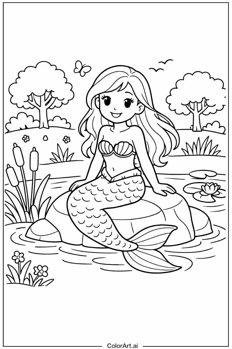 mermaid in Nature 2