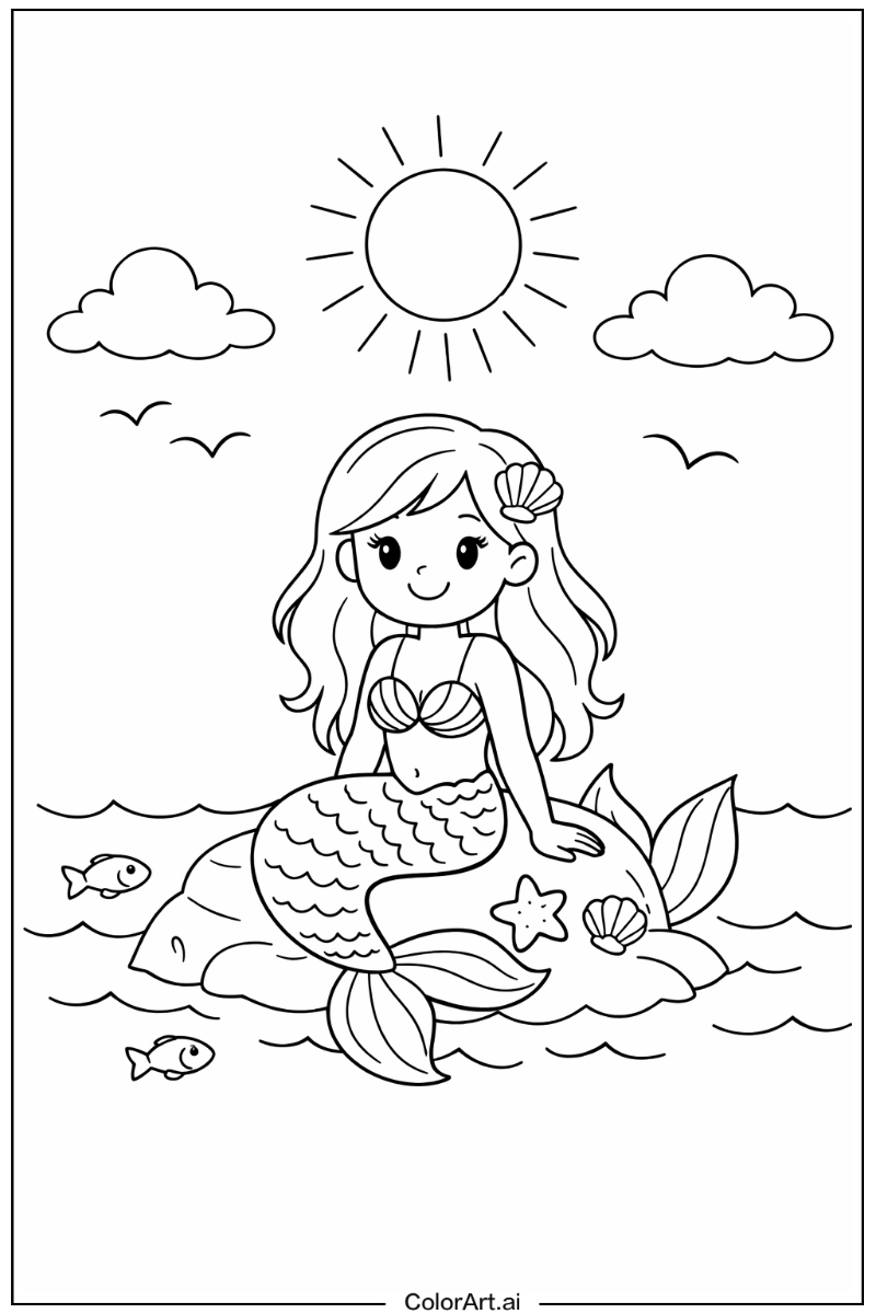 mermaid Under the Sun 3