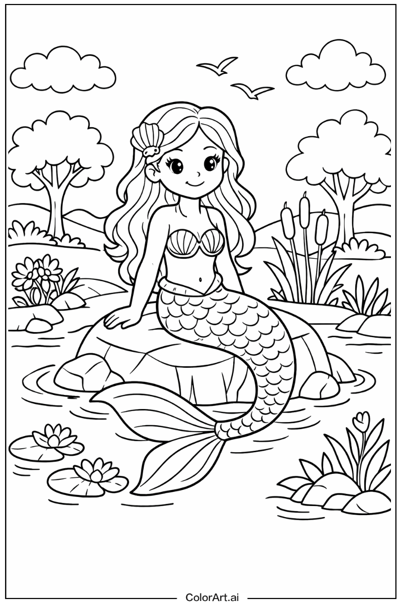 mermaid in Nature 4