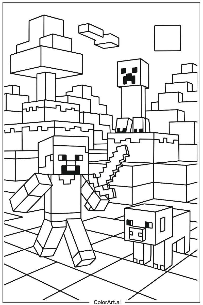 Minecraft Classic Design 2