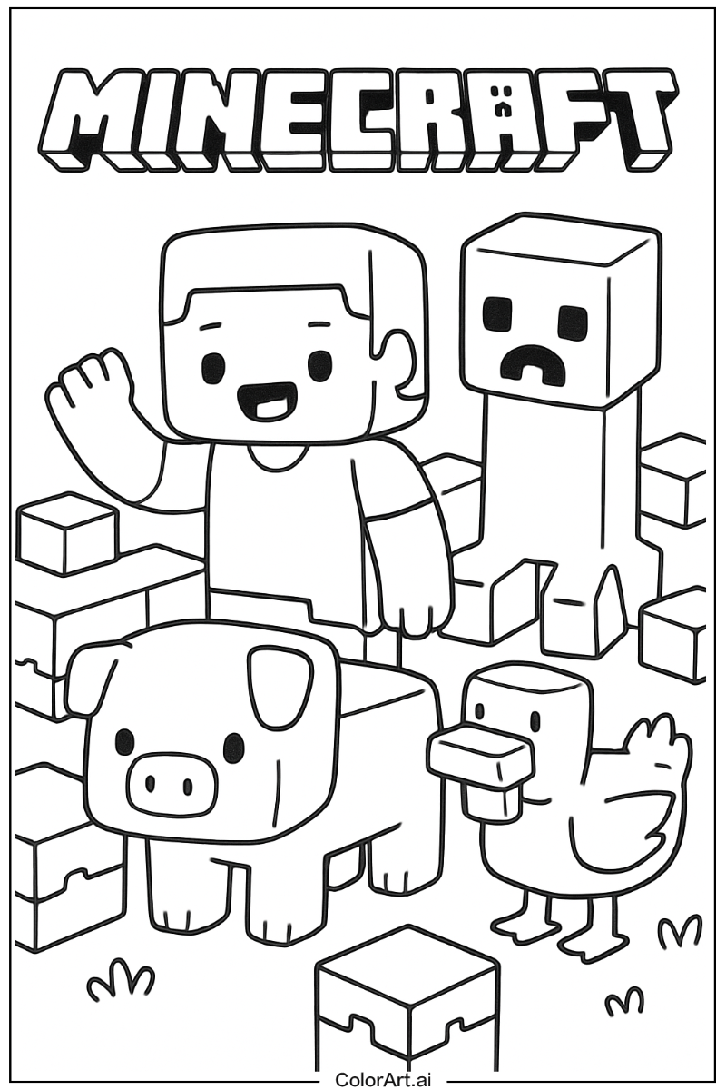 Minecraft Cute Style 3