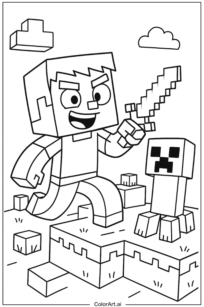 Minecraft Cartoon Fun