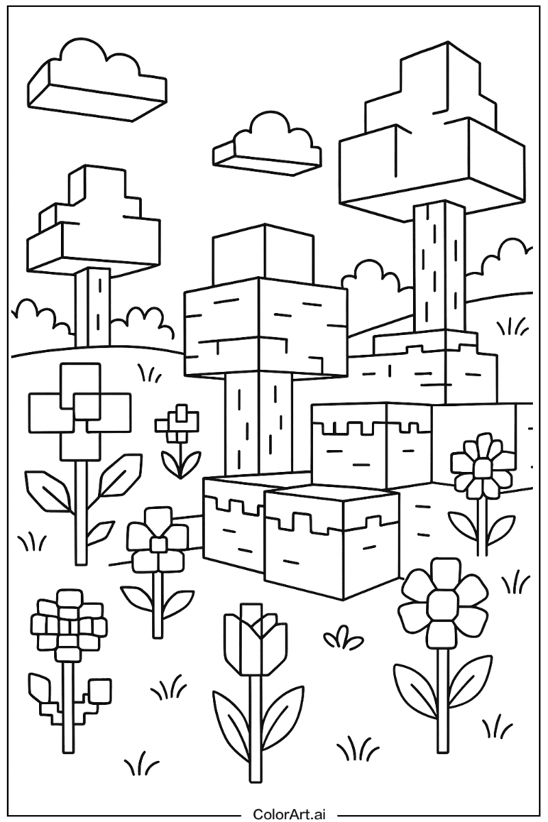 Minecraft Nature Theme